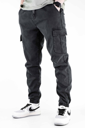 Детальное Изображение Джоггеры мужские на флисе (95004)