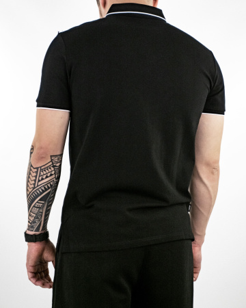 Рубашка-поло Nike (9926)) (XXXL, Черный)