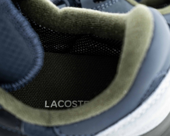 Кроссовки Lacoste Elite Active "Dark Blue/Gray" Termo (4995-5) от магазина vikingsmen.ru