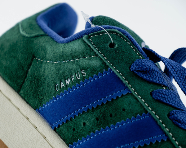 Кроссовки Adidas Campus 00s "Dark Green Semi Lucid Blue" (380-12) от магазина vikingsmen.ru