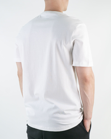 Футболка мужская Nike "The Nike Tee" (принт) (Ts-N-2053) (M, Белый)