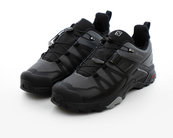 Кроссовки Salomon X Ultra 4 Wide GORE-TEX "Magnet Black" (4080-2) от магазина vikingsmen.ru