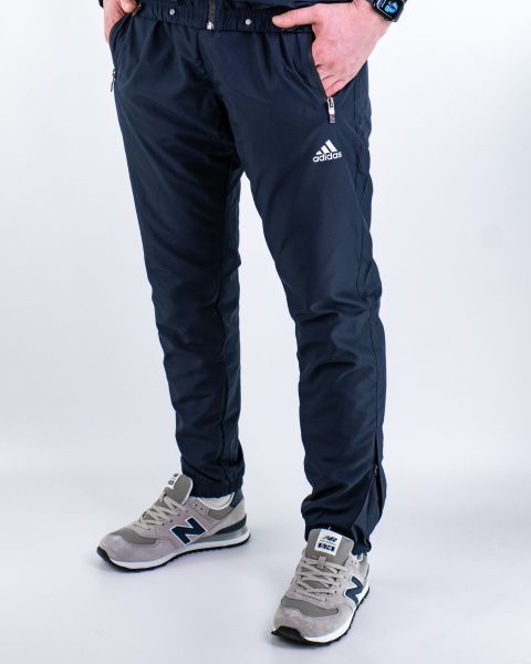 Костюм спортивный Adidas (6024)) (XXXL, Синий, 60 (3XL))