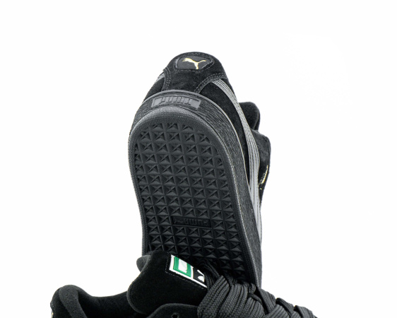 Кроссовки PUMA Suede XL "Triple Black" зимние (520-4) от магазина vikingsmen.ru
