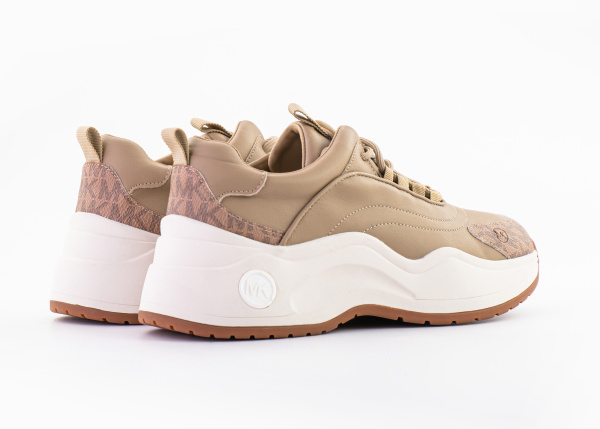 Кроссовки женские Michael Kors (А-119) (Кофейный с логотипом) от магазина vikingsmen.ru