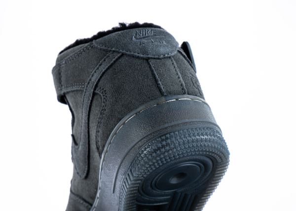 Кроссовки Nike Air Force 1 Mid "Grey" с мехом (511-3) от магазина vikingsmen.ru