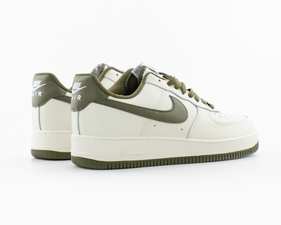 Кроссовки Nike Air Force 1 Low "White/Green" (M5500-33) |A1A1| от магазина vikingsmen.ru