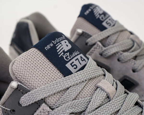 Кроссовки New Balance 574 "Gray/Dk.Blue" (417-6) от магазина vikingsmen.ru