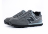 Кроссовки New Balance 574 "Grey/Black" с мехом (900-19) |CC| от магазина vikingsmen.ru