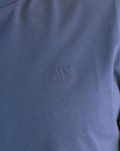 Лонгслив Armani Exchange (22000) (XL, Темно-синий)