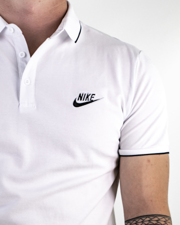 Рубашка-поло Nike (9926)) (XXL, Белый)