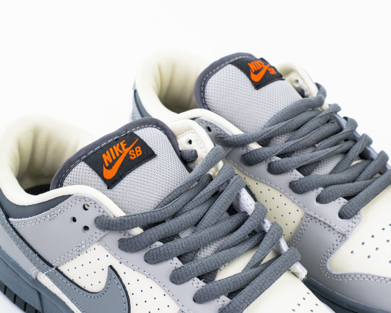 Кроссовки Nike SB Dunk Low "Bandaid Light Bone/Flint Grey" (М5505-59) [СС] от магазина vikingsmen.ru