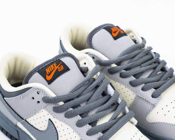 Кроссовки Nike SB Dunk Low "Bandaid Light Bone/Flint Grey" (М5505-59) [СС] от магазина vikingsmen.ru