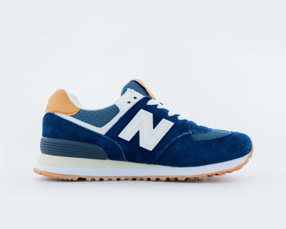 Кроссовки New Balance 574 "Natural Indigo Mahogany" (W510-52) от магазина vikingsmen.ru