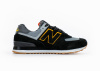 Кроссовки New Balance 574 "Black/LT.Grey/Gold" (107-41) от магазина vikingsmen.ru