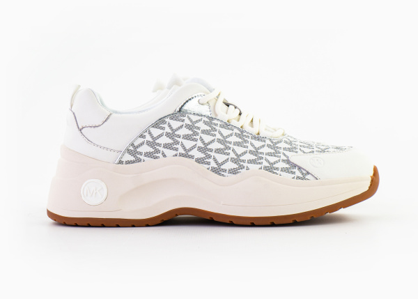 Кроссовки женские Michael Kors (А-120) (Белый с логотипом) от магазина vikingsmen.ru