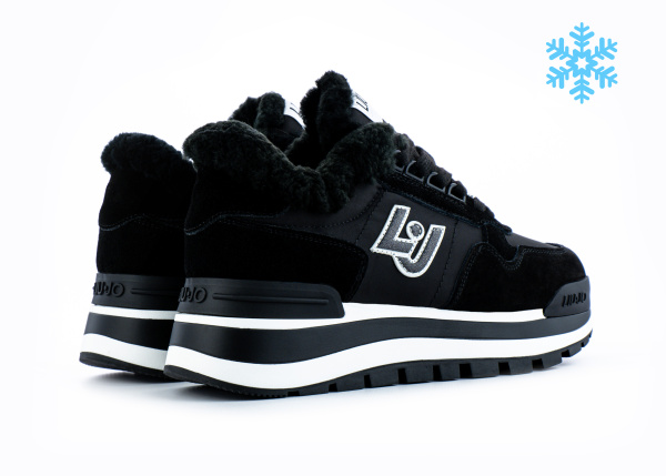 Кроссовки зимние LIU JO "Black" (CH11-2) от магазина vikingsmen.ru