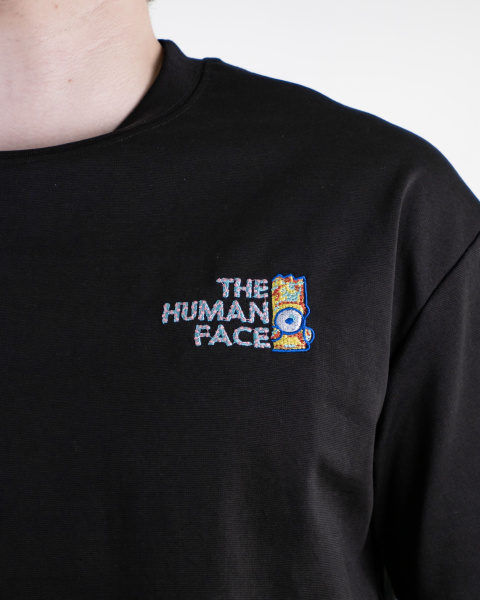 Футболка мужская LAHKIN'S "THE HUMAN FACE" (5250) (XL, Черный)