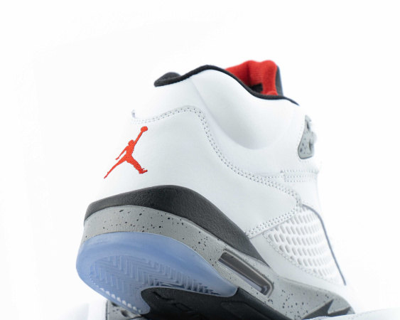 Кроссовки Air Jordan 5 Retro "White Cement" (5028-6) [СС] от магазина vikingsmen.ru