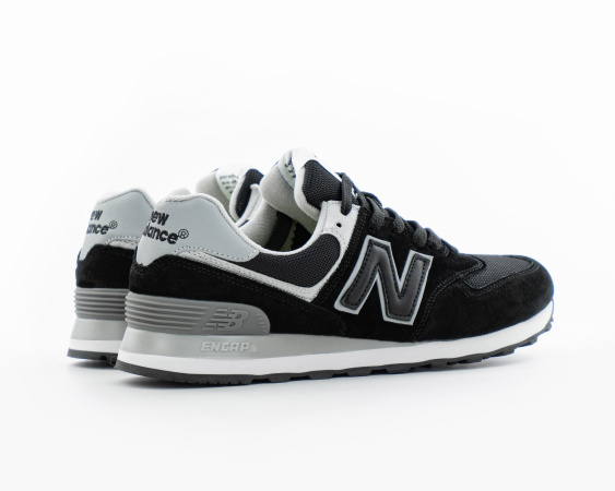 Кроссовки New Balance 574 "Black/White" (417-14) [АС] от магазина vikingsmen.ru