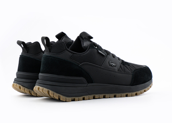 Кроссовки Lacoste Gore-Tex "Black/Brown" (476-2) от магазина vikingsmen.ru