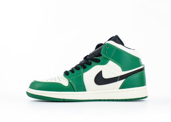 Кроссовки Nike Air Jordan 1 Mid "Pine Green" (М5525-16) [СС] от магазина vikingsmen.ru