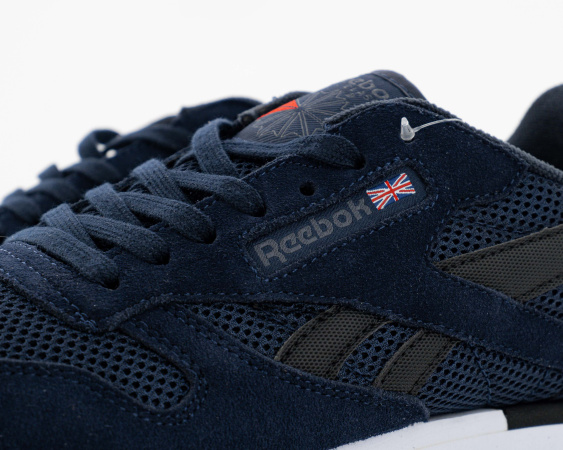 Кроссовки Reebok Сlassic "Dark Blue" (744-6) от магазина vikingsmen.ru