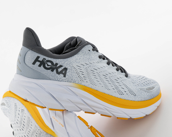 Кроссовки HOKA ONE ONE Clifton 8 Blue Fog/Plein Air (312-1) от магазина vikingsmen.ru