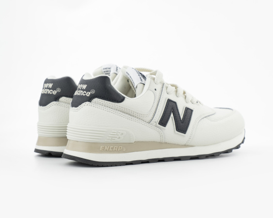 Кроссовки New Balance 574 "White/Black" (890-9)[СС] от магазина vikingsmen.ru
