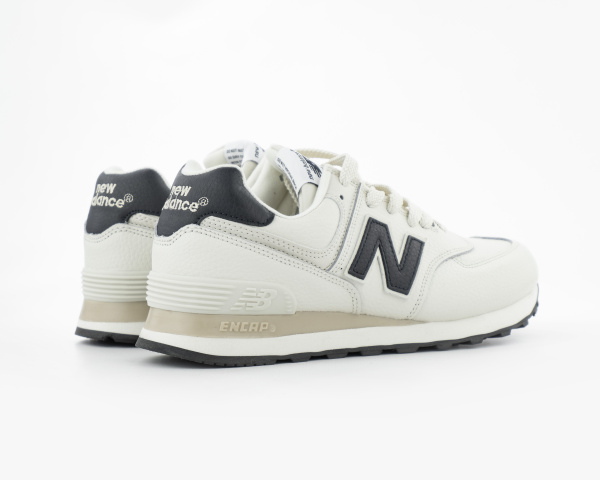 Кроссовки New Balance 574 "White/Black" (890-9)[СС] от магазина vikingsmen.ru