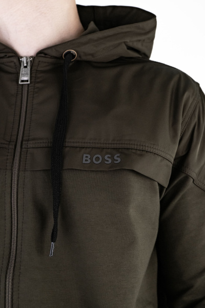Костюм спортивный мужской BOSS (95-4104-ТК) (M, Хаки/Черный)