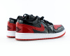 Кроссовки Air Jordan 1 Low FlyEase GS "Black/Red" (002-1) от магазина vikingsmen.ru