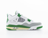 Кроссовки Nike Air Jordan 4 Retro "White/Green" (5003-45) |BA1| от магазина vikingsmen.ru