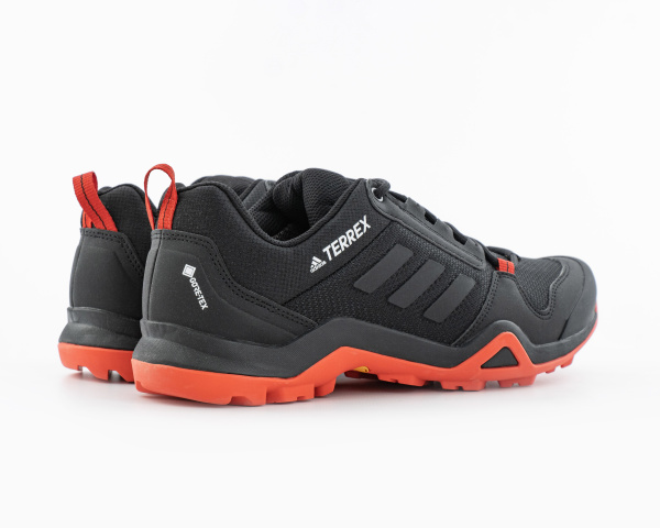 Кроссовки Adidas Terrex AX3 GTX "Core Black/Carbon/Active Orange" (4022-3) [СС] от магазина vikingsmen.ru
