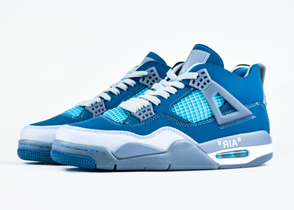 Кроссовки Air Jordan 4 Retro 30th "Teal" (5003-59) |CC| от магазина vikingsmen.ru