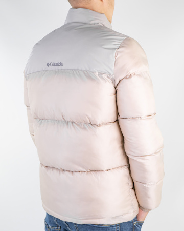 Куртка мужская Columbia (8600) (L, Бежевый/Серый)
