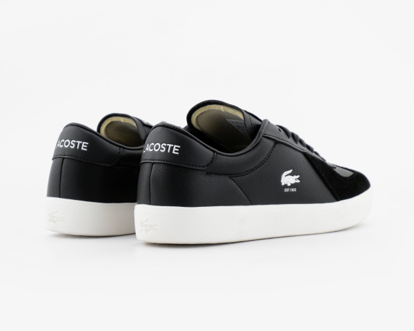 Кеды Lacoste Baseshot Pro 125 3 SMA "Black/Off White" (М7500-1) от магазина vikingsmen.ru