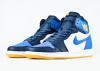 Кроссовки Nike Air Jordan 1 High "Blue/White/Yellow" (5025-68) |BB| от магазина vikingsmen.ru