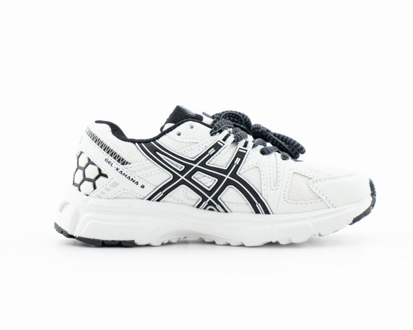 Детские кроссовки Asics Gel-Kahana 8 "White/Black" (С558-3) от магазина vikingsmen.ru