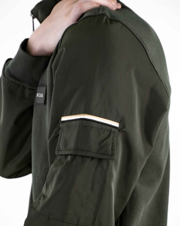 Кофта на замке Hugo Boss (6220) (M, Хаки)