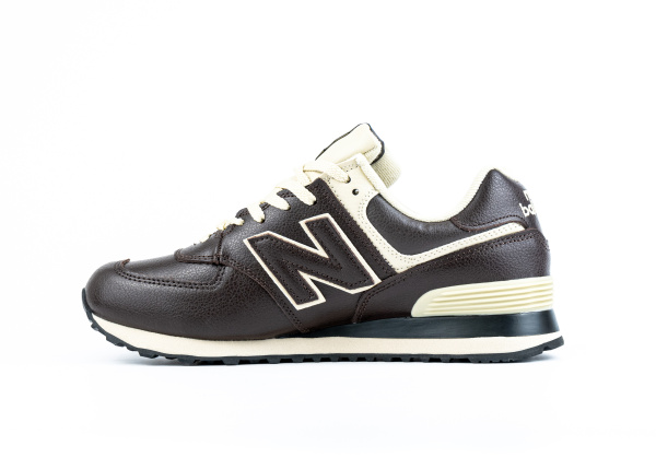 Кроссовки New Balance 574 "DK.Brown/White" (845-35) |BC| от магазина vikingsmen.ru