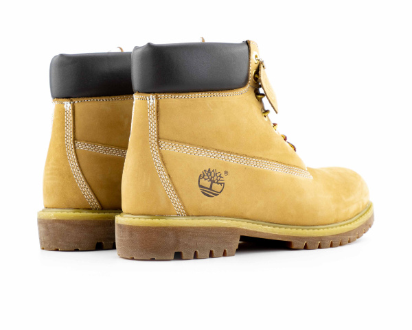 Ботинки Timberland 6 Inch Premium Boot "YELLOW" с мехом (237-3) от магазина vikingsmen.ru
