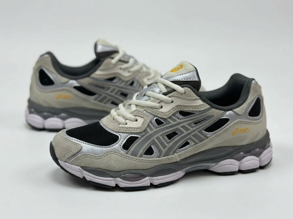 Кроссовки Asics Gel NYC Clay Grey Black (685-3) от магазина vikingsmen.ru