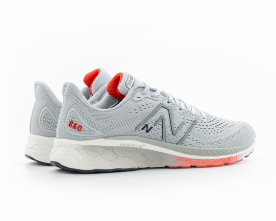 Кроссовки New Balance Fresh Foam X 860V13 "Light Aluminum True Red" (636-3) от магазина vikingsmen.ru