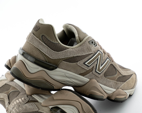 Кроссовки New Balance 9060 "Mushroom Brown" (197-8) от магазина vikingsmen.ru
