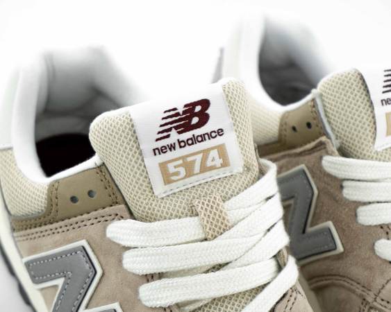 Кроссовки New Balance 574 "Khaki/Gray" (W510-73) от магазина vikingsmen.ru