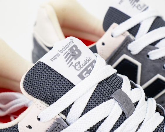 Кроссовки New Balance 574 "Grey/Black" (417-9) от магазина vikingsmen.ru