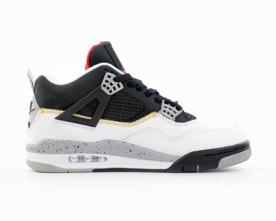 Кроссовки Union LA x Air Jordan 4 Retro "Black/White" (G5003-42) от магазина vikingsmen.ru