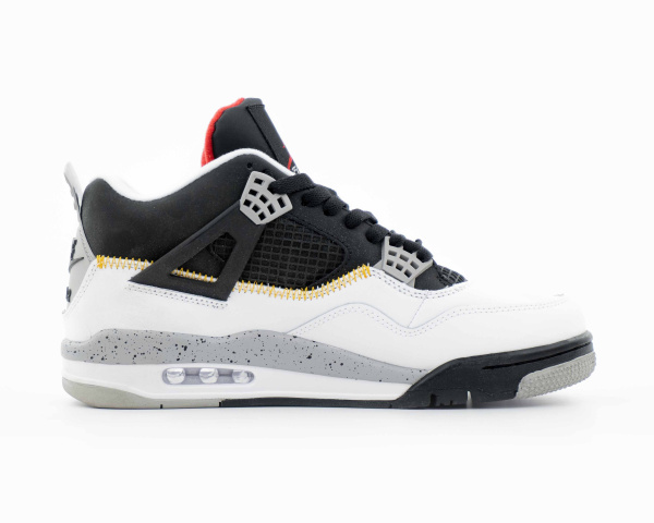 Кроссовки Union LA x Air Jordan 4 Retro "Black/White" (G5003-42) от магазина vikingsmen.ru