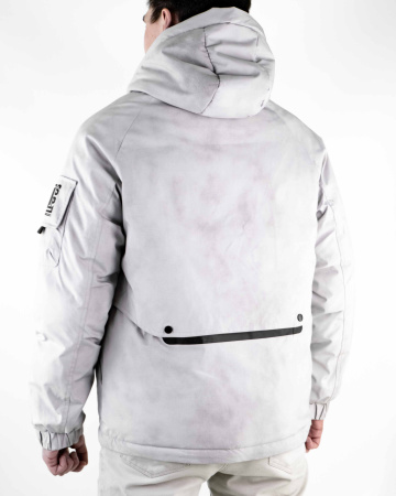 Куртка зимняя с капюшоном Nike (5315) (M, Белый)